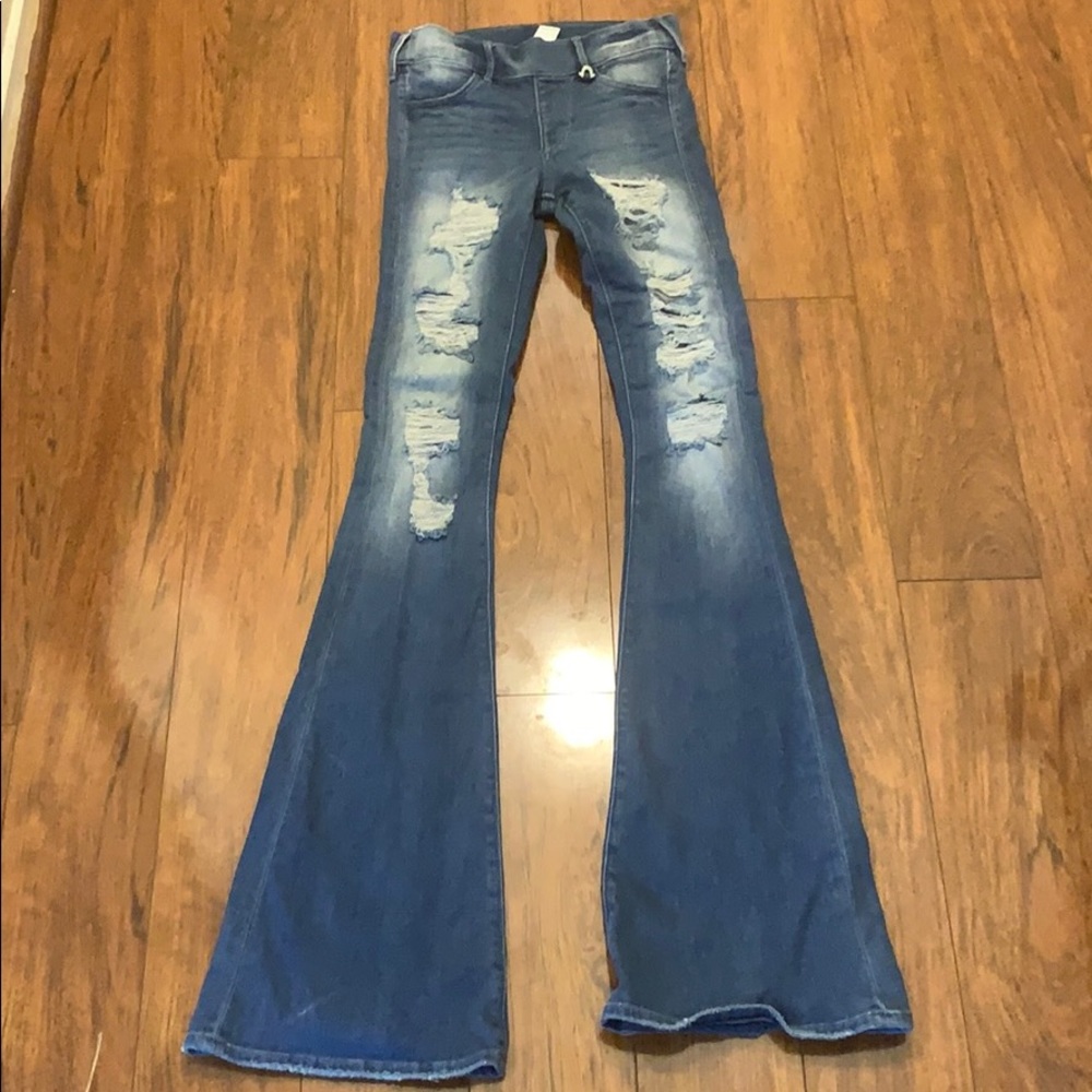 True religion xxs bell bottom pant